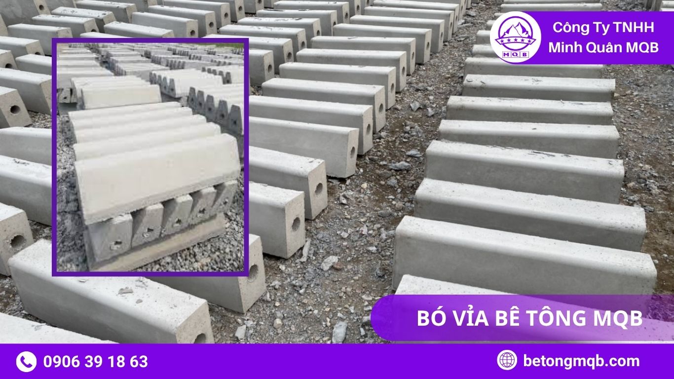 Bê Tông MQB Cung Cấp Bó Vỉa Bê Tông Cho Dự Án Đô Thị 2026 2 Cung cấp bó vỉa bê tông MQB tiêu chuẩn