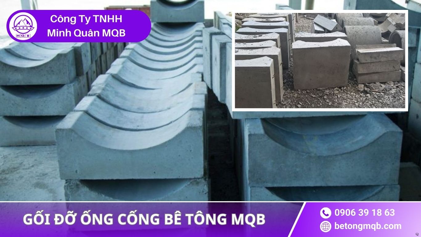 gối đỡ cống bê tông tại Bình Dương