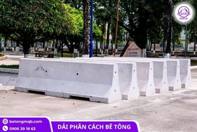 Cung cấp dải phân cách 500x850x2000mm bê tông cốt thép 7 dai phan cach 500x850x200mm gia re