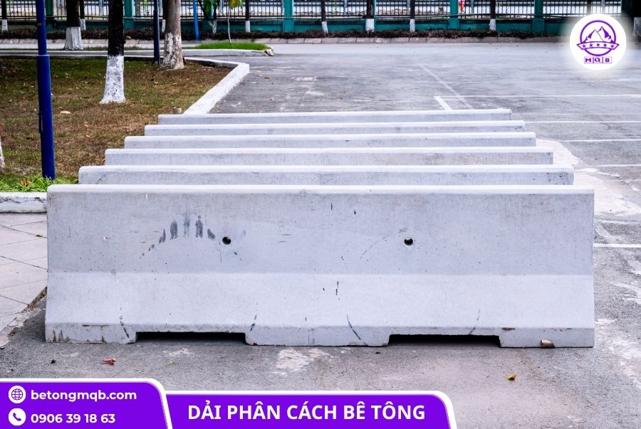 Cung cấp dải phân cách 500x850x2000mm bê tông cốt thép 5 Dải phân cách 500x850x2000mm từ Minh Quân MQB