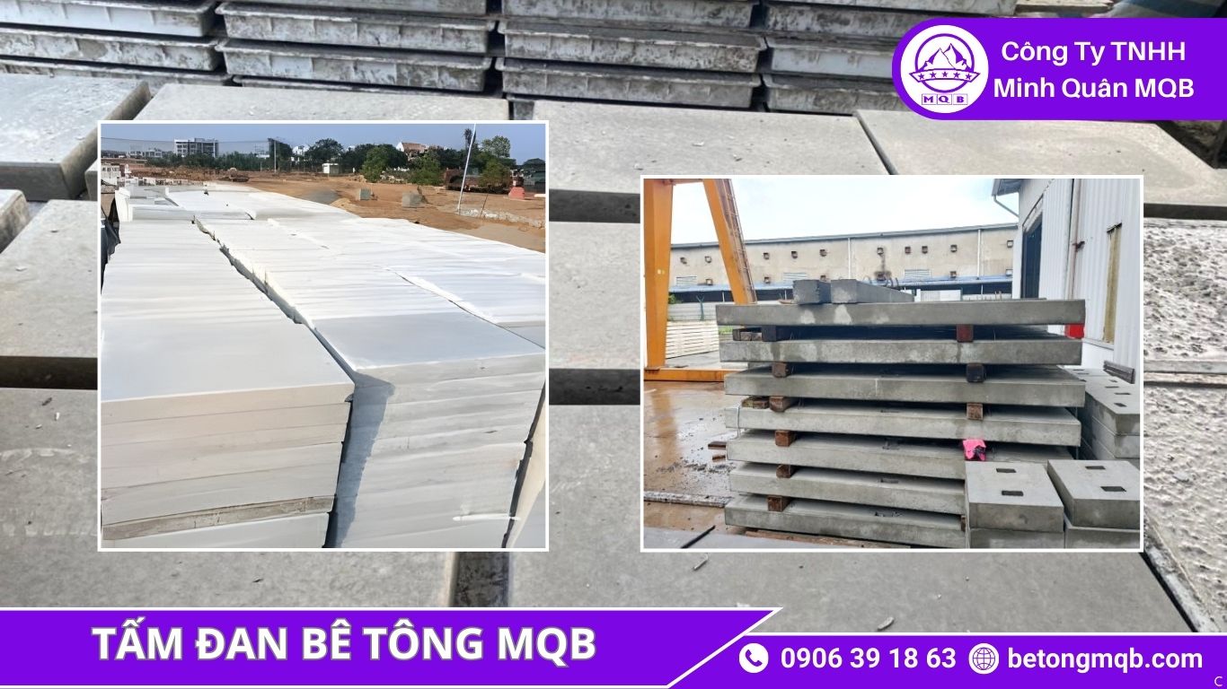 Nhu cầu tấm đan bê tông 2025–2030: Miền Nam tăng tốc mạnh | Bê Tông MQB 4 MQB đáp ứng nhu cầu tấm đan bê tông
