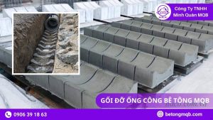 Gối đỡ cống bê tông tại Bình Dương đạt chuẩn