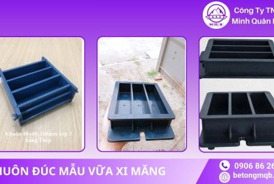 QUY TRÌNH HIỆU CHUẨN KHUÔN MẪU VỮA XI MĂNG TCVN 6016 | BÊ TÔNG MQB 9 Hiệu chuẩn khuôn mẫu vữa xi măng