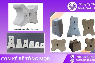 Kích thước ảnh hưởng đến giá con kê bê tông MQB