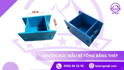 Khuôn đúc mẫu bê tông bằng thép