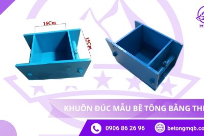 Khuôn đúc mẫu bê tông bằng thép