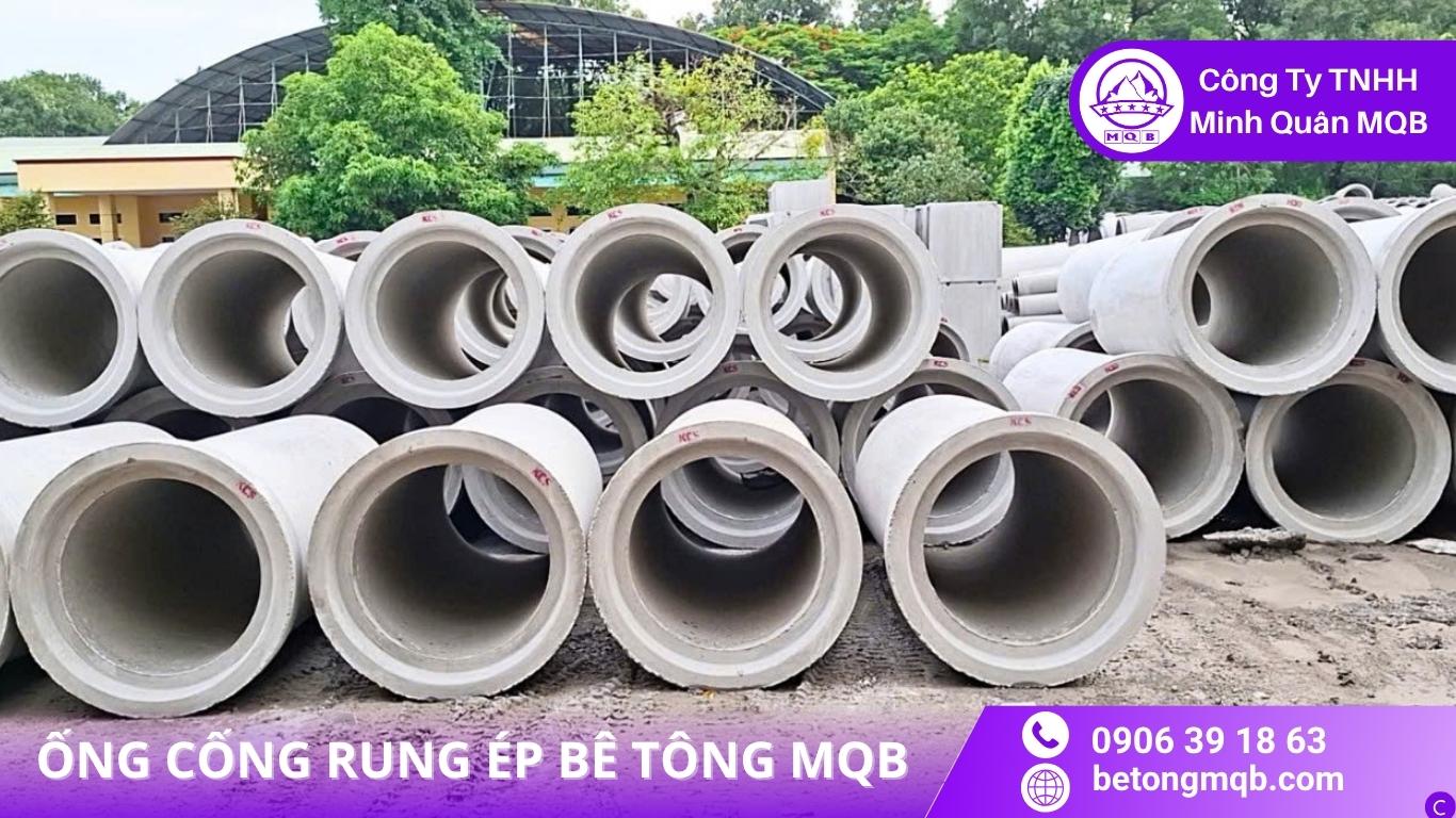 Ống Cống Rung Ép – Giải Pháp Kinh Tế 2026, Chất Lượng Đạt Chuẩn TCVN | BÊ TÔNG MQB 3 Kích thước phổ biến ống cống rung ép MQB
