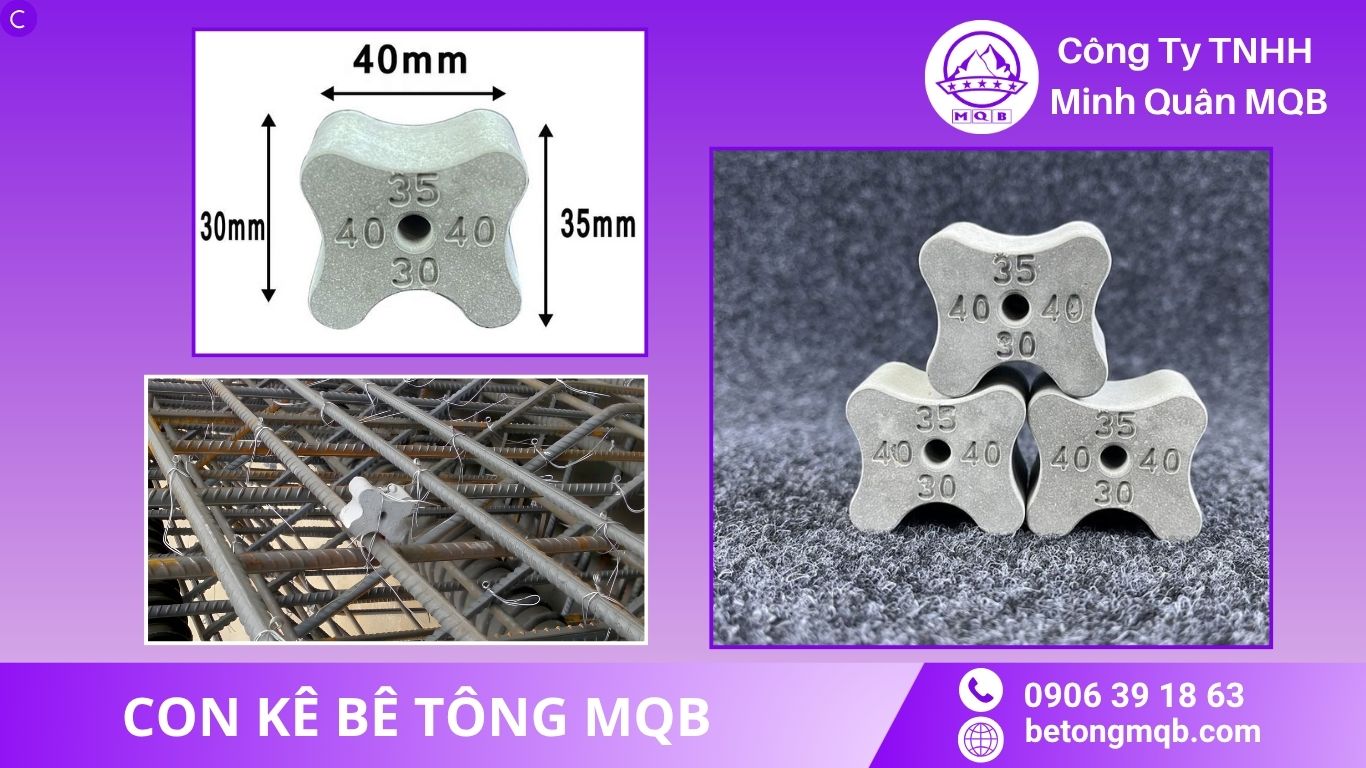 Con Kê Bê Tông Cường Độ Cao – Mác 250–300+ | BÊ TÔNG MQB 11 kiểm định cường độ bê tông con kê theo TCVN 3118
