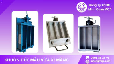 Sai số khuôn đúc mẫu vữa xi măng