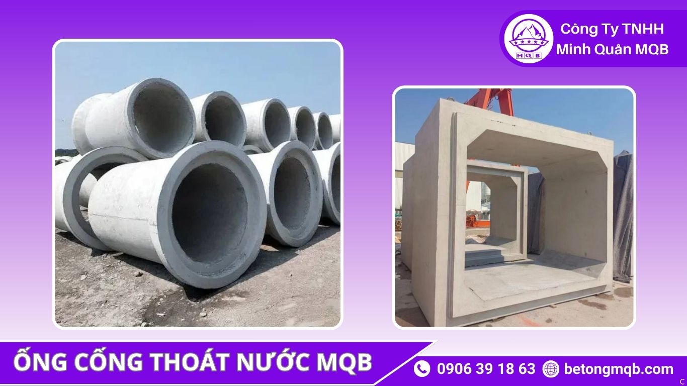 hệ thống thoát nước miền Trung dùng ống cống bê tông