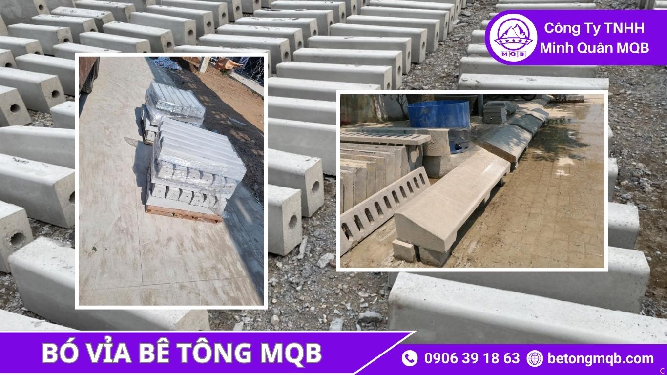 Quy cách bó vỉa bê tông Bình Dương thông dụng nhất cho công trình