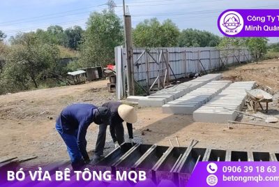 Bó Vỉa Bê Tông Tây Ninh – Kích Thước Phổ Biến Nhất 2026 | Bê Tông MQB 7 MQB cung cấp bó vỉa bê tông Tây Ninh