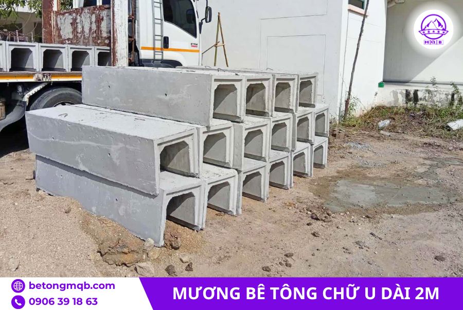 Mương u bê tông dài 1.2m tại Miền Nam