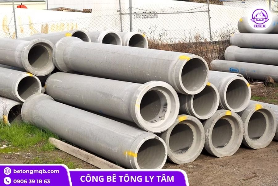 Ống cống bê tông dài 4m đúc sẵn
