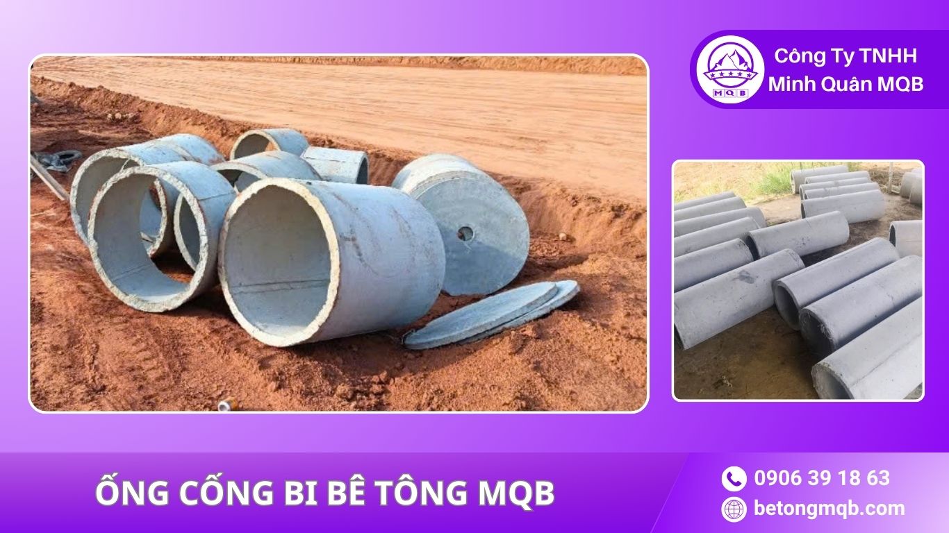 Ống Cống Bi MQB – Cống Bi Bê Tông Bể Phốt, Bền Chắc 50+ Năm 4 Ứng dụng thực tế của cống bi trong công trình