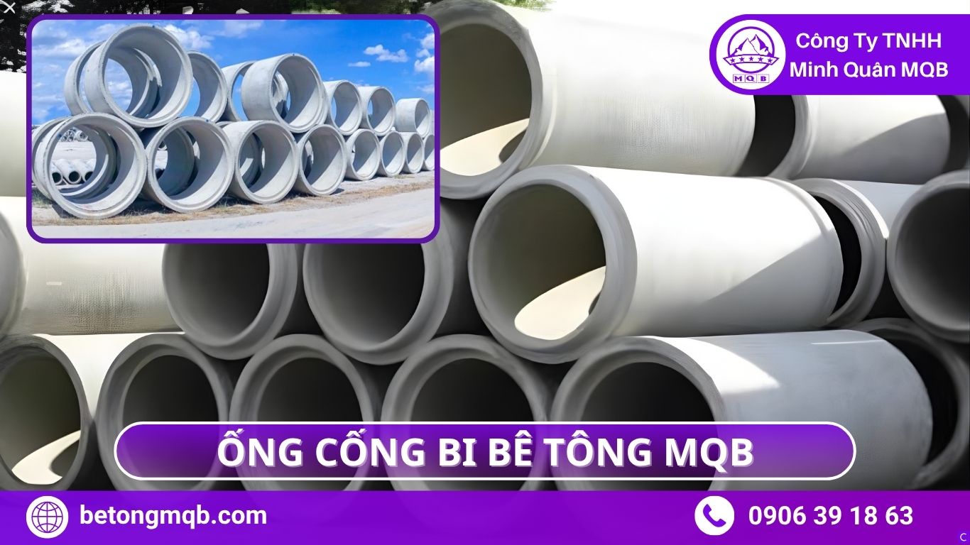 Ống Cống Bi MQB – Cống Bi Bê Tông Bể Phốt, Bền Chắc 50+ Năm 1 Ống cống bi MQB