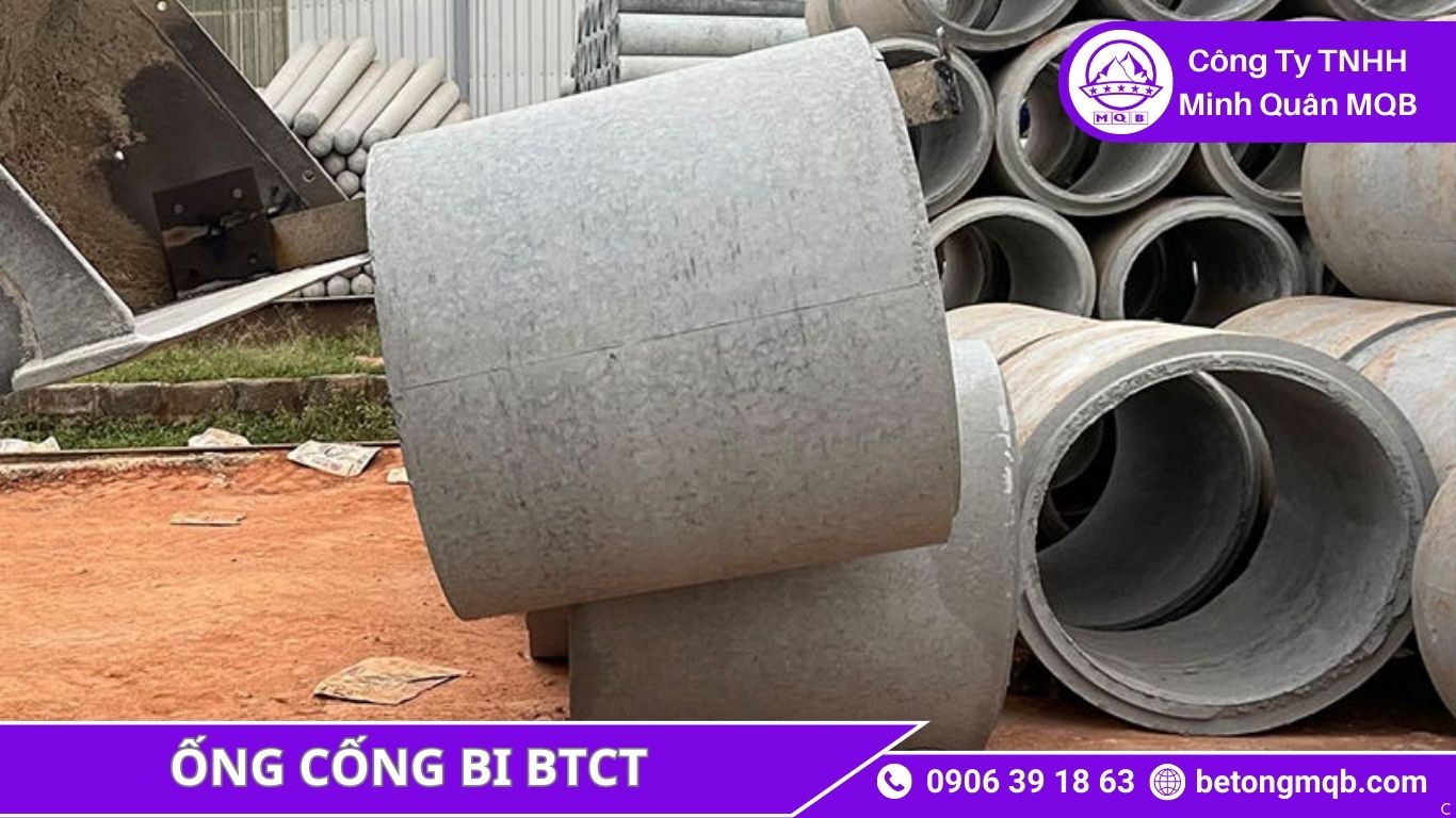 Cống bi BTCT chịu lực tốt cho các công trình thoát nước nhỏ