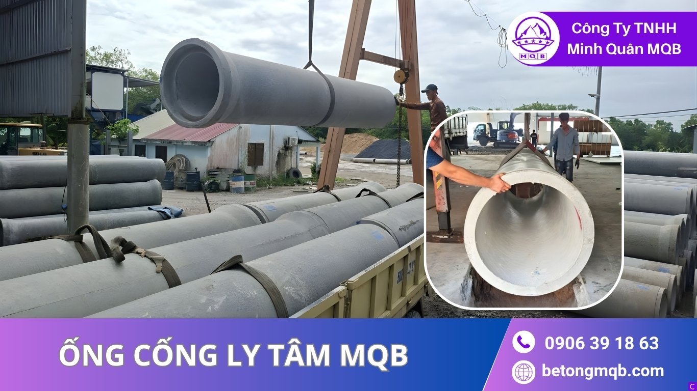 Ống Cống Bê Tông MQB – Giải Pháp Hạ Tầng Bền Vững 2026 3 Ống cống ly tâm MQB đạt chuẩn TCVN