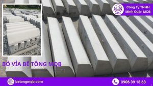 Quy trình sản xuất bó vỉa bê tông MQB đạt chuẩn