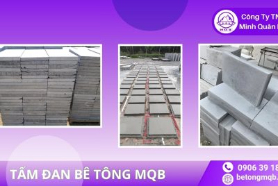 quy trình sản xuất tấm đan đúc sẵn 500x500x50mm