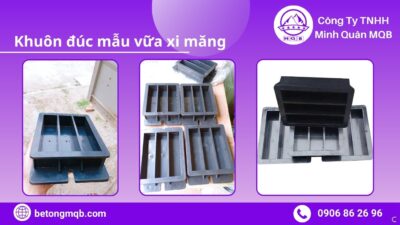 Sai số khuôn đúc mẫu vữa xi măng