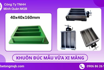 So sánh khuôn đúc mẫu xi măng