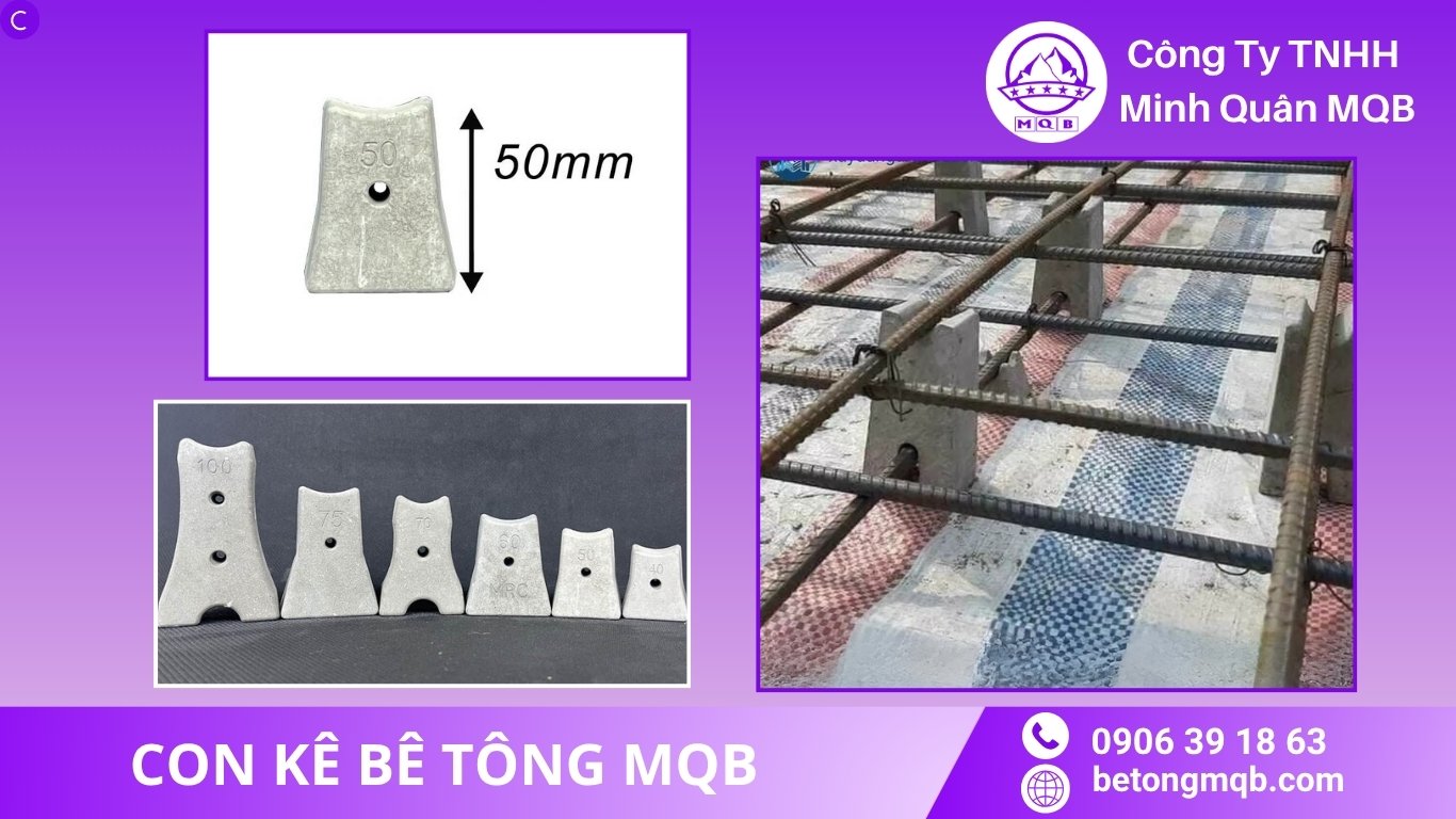 Cách Sử Dụng Con Kê Bê Tông Đúng Kỹ Thuật (2026) | BÊ TÔNG MQB 10 cách sử dụng con kê bê tông trong kê sàn, dầm cột