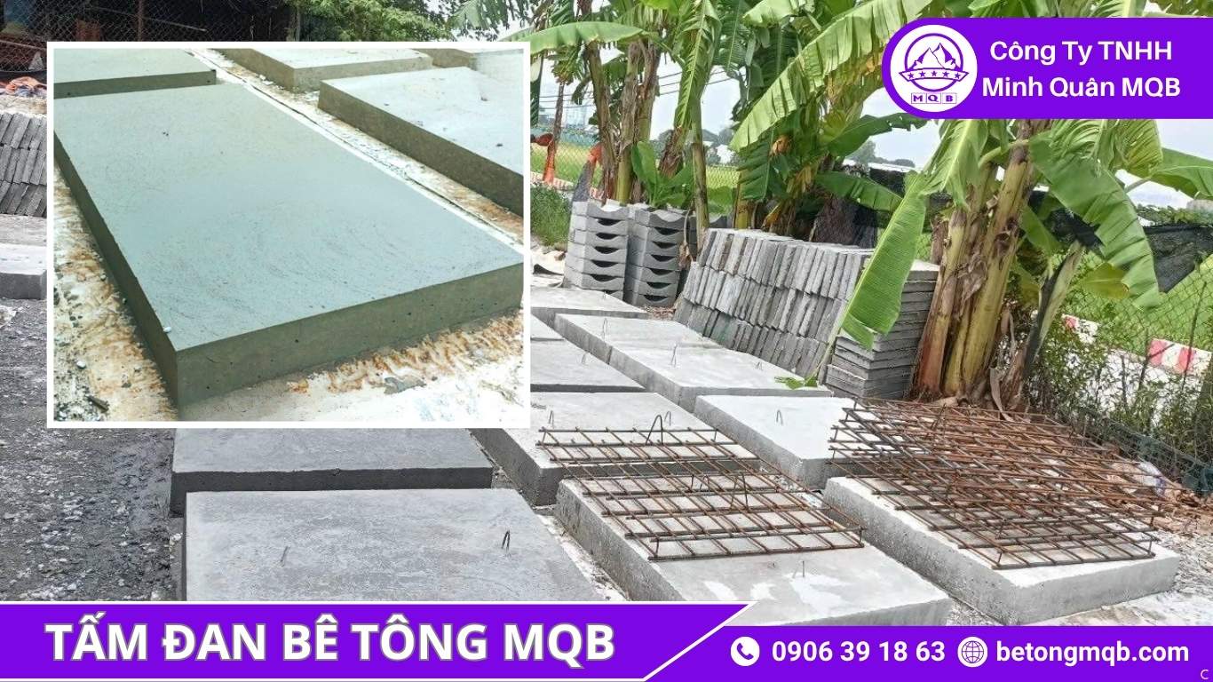 Tấm đan bê tông Bình Dương 500x500x50mm: Ưu tiên tại khu công nghiệp | MQB 1 Tấm đan bê tông Bình Dương đạt tiêu chuẩn chất lượng cao