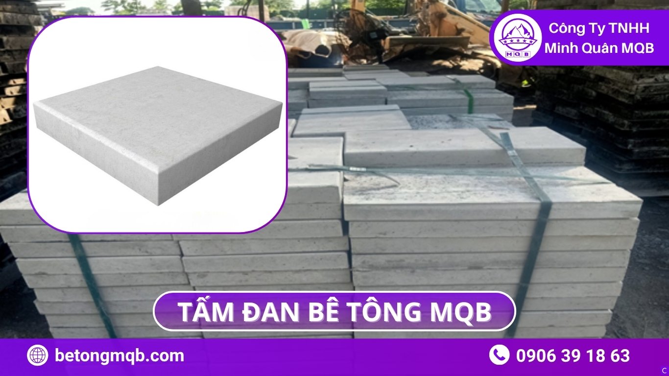 Tấm đan bê tông Bình Dương 500x500x50mm: Ưu tiên tại khu công nghiệp | MQB 2 ứng dụng tấm đan bê tông Bình Dương