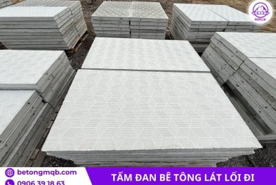 Tấm đan bê tông ốp tường
