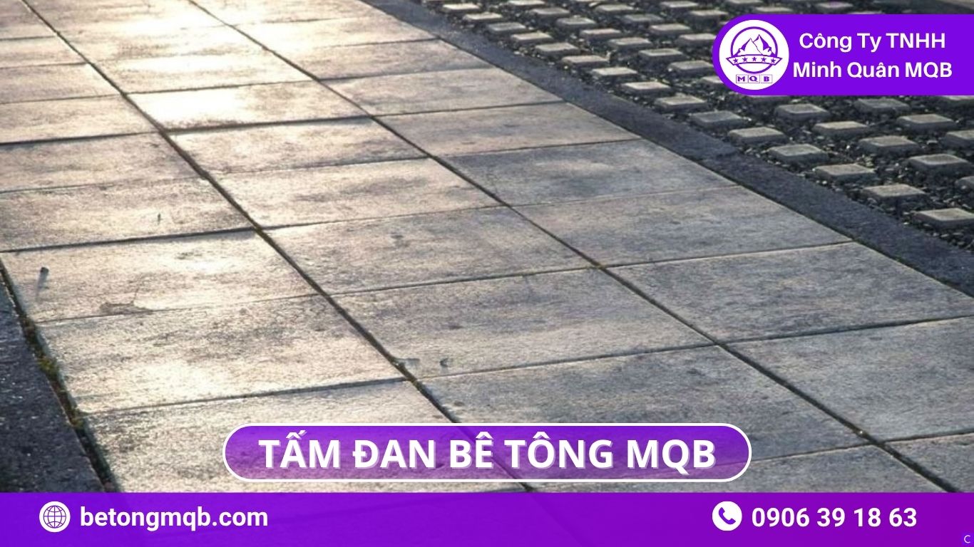 Tấm đan bê tông Tây Ninh 500x500x50mm: Ưu tiên trong nâng cấp đường huyện 4 tấm đan bê tông Tây Ninh MQB lót lối đi sân vườn