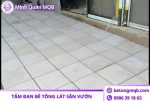 Tấm xi măng lát sân vườn