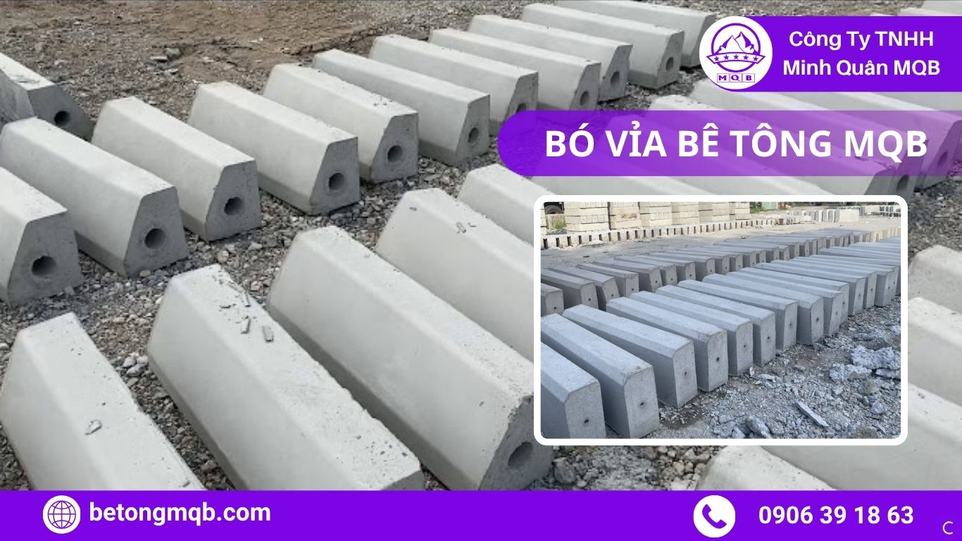 Quy Trình Thi Công Bó Vỉa Bê Tông Đúng Chuẩn 2026 | Bê Tông MQB 3 Quy trình thi công bó vỉa bê tông MQB tiêu chuẩn