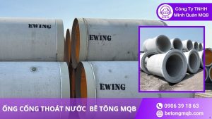 Hệ thống hoát nước Đắk Lắk MQB tiêu chuẩn thực tế