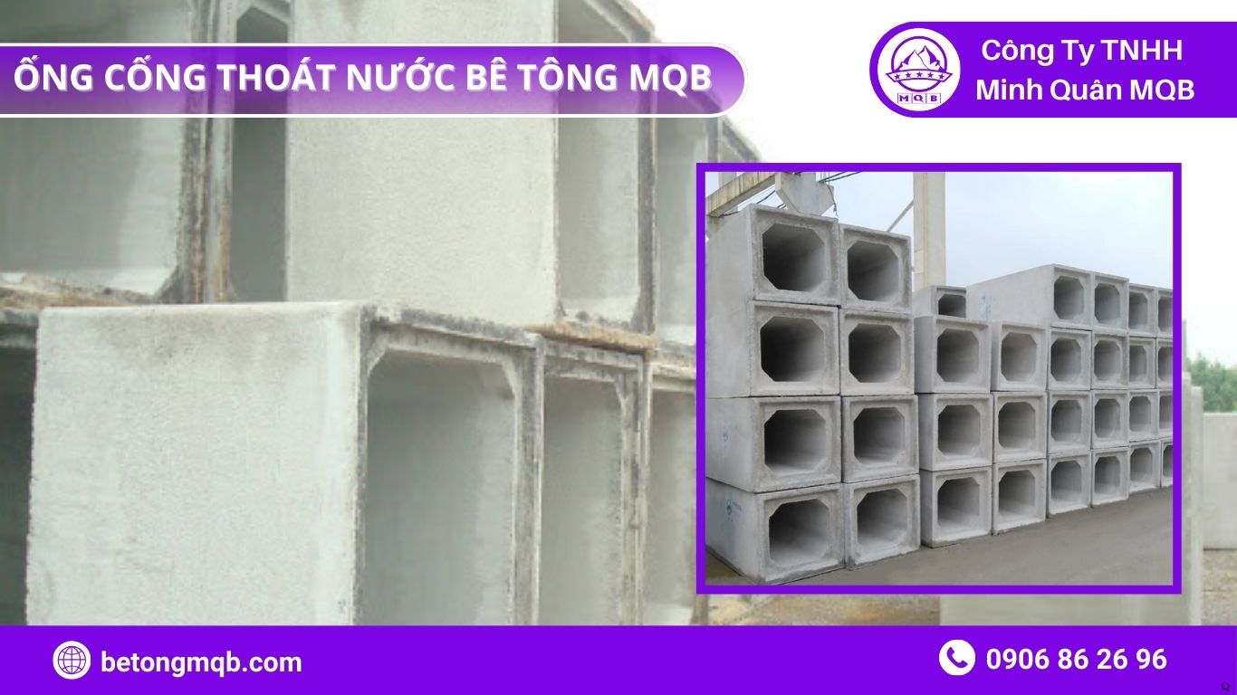 Thoát Nước Phú Yên Trước Mưa Lũ: Giải Pháp Cống D1000 | Bê Tông MQB 3 Hệ thống thoát nước Phú Yên MQB tiêu chuẩn