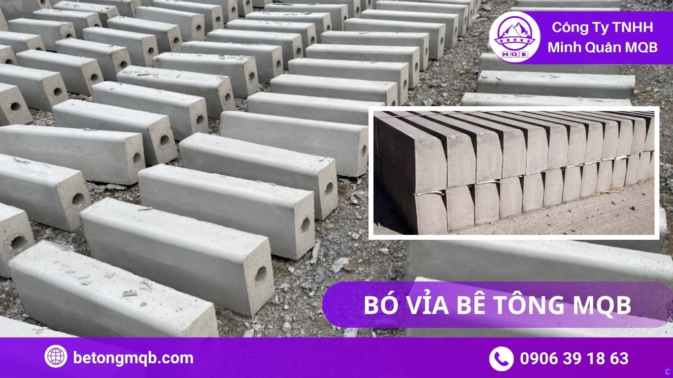 Tiêu chuẩn bó vỉa bê tông theo TCVN 
