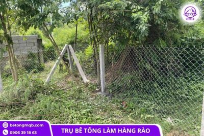Trụ bê tông 120x120x3500mm rào lưới B40 đúc sẵn 8 tru be tong 120x120x3500mm cot thep