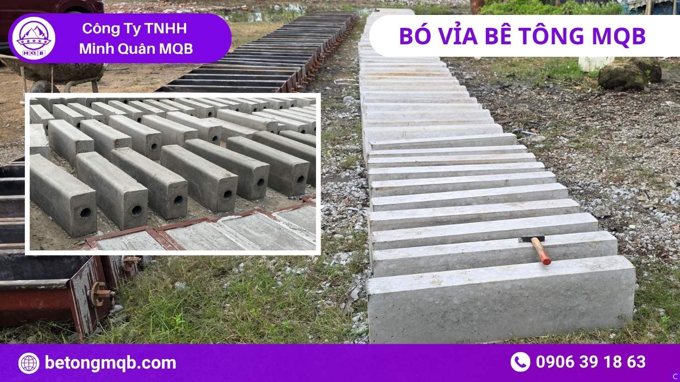Ứng Dụng Bó Vỉa Bê Tông Trong Đô Thị & Giao Thông 2026 | Bê Tông MQB 4 Ứng Dụng Bó Vỉa Bê Tông Trong Đô Thị & Giao Thông Tiêu Chuẩn