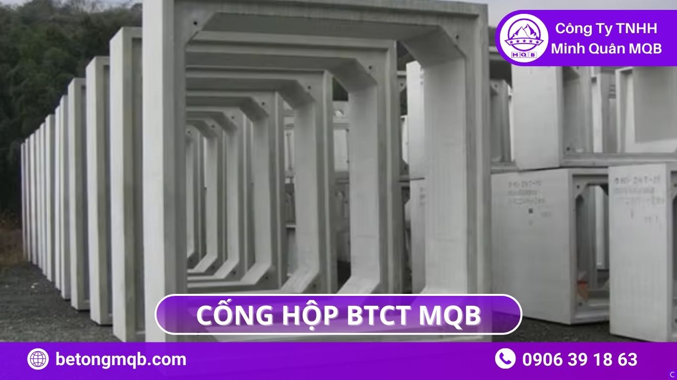 Cống Hộp BTCT: Xu Hướng Chống Ngập Đô Thị Miền Trung 2026 | Bê Tông MQB 3 ứng dụng cống hộp BTCT trong đô thị