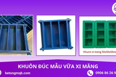 ỨNG DỤNG KHUÔN ĐÚC MẪU VỮA XI MĂNG KIỂM TRA CHẤT LƯỢNG VẬT LIỆU (TCVN 6016) | BÊ TÔNG MQB 6 Ứng dụng khuôn đúc mẫu vữa xi măng