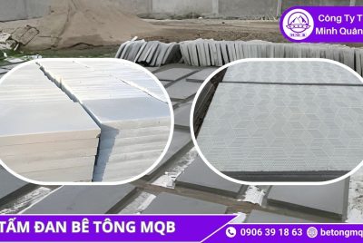 Ứng dụng tấm đan đúc sẵn 500x500x50mm