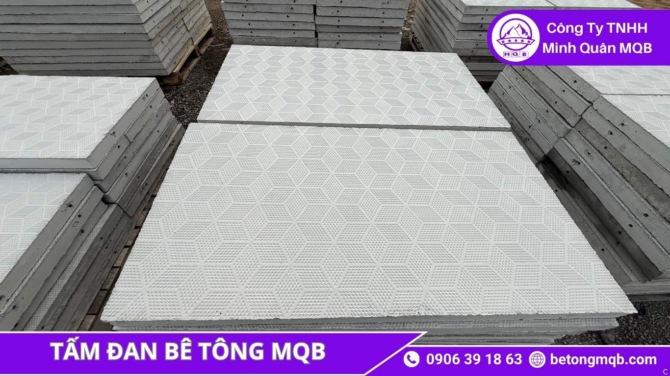 Tấm đan bê tông Tây Ninh 500x500x50mm: Ưu tiên trong nâng cấp đường huyện 3 thông số tấm đan bê tông Tây Ninh