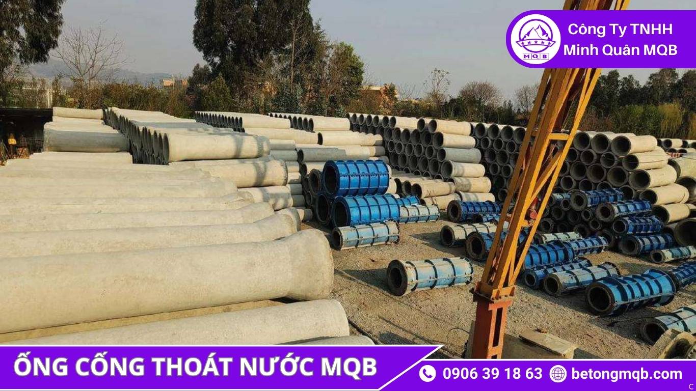 MQB cung cấp cống BTCT cho hệ thống thoát nước khẩn cấp