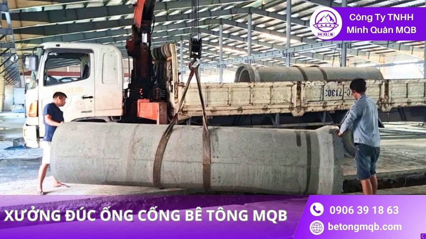 Ống Cống Bê Tông MQB – Giải Pháp Hạ Tầng Bền Vững 2026 2 xưởng đúc ống cống bê tông MQB - cống ly tâm