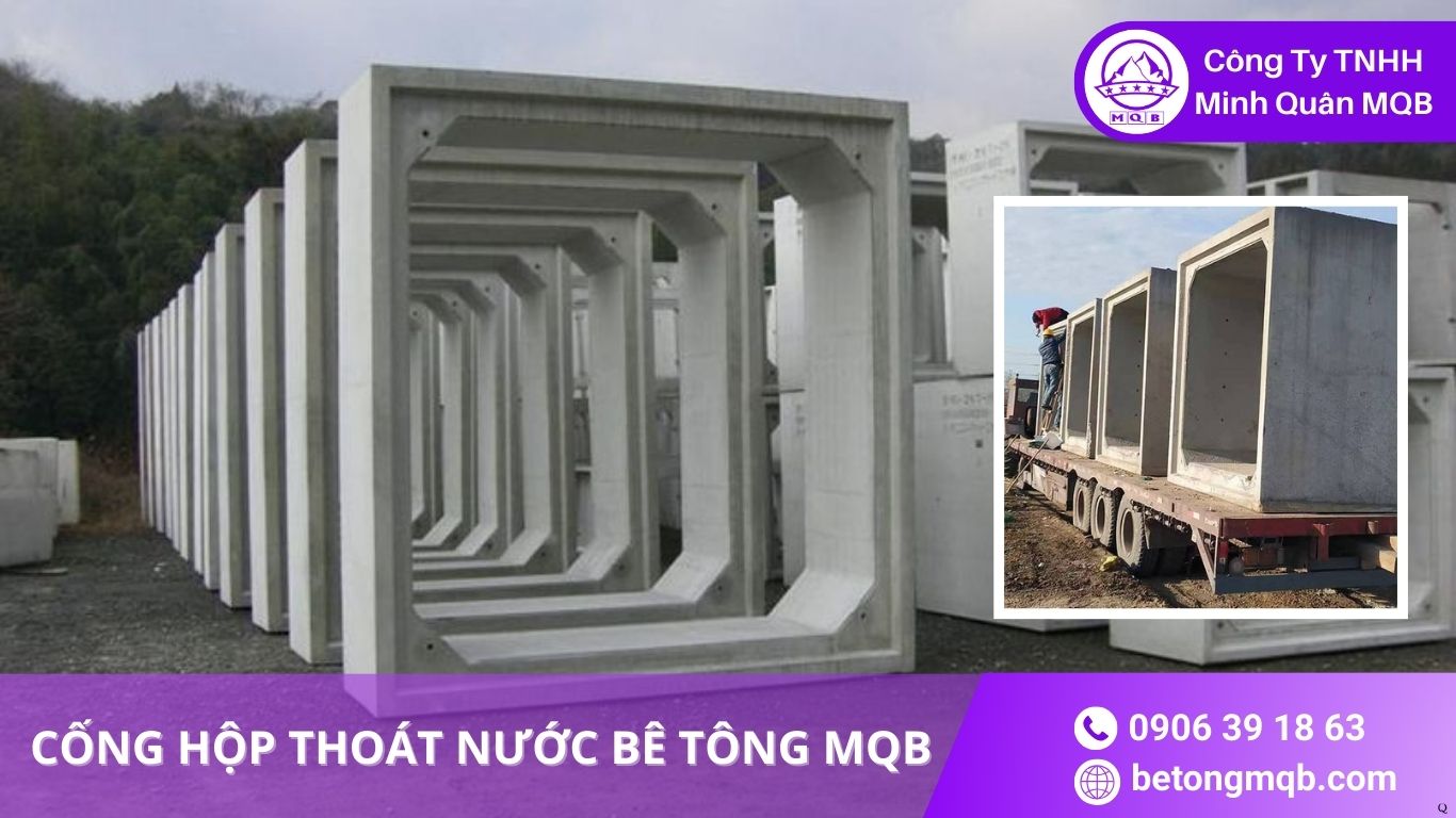 Kích Thước Cống Hộp Phổ Biến Trong Công Trình 1000–2000mm | Bê Tông MQB 3 Kích thước cống hộp phổ biến thực tế