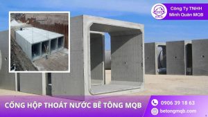 Kích thước cống hộp phổ biến trong công trình