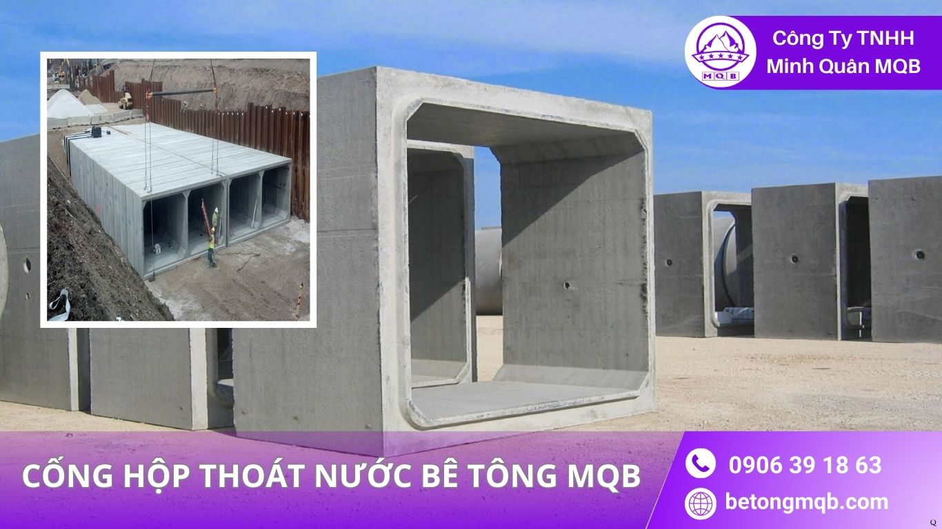 Kích Thước Cống Hộp Phổ Biến Trong Công Trình 1000–2000mm | Bê Tông MQB 1 Kích thước cống hộp phổ biến