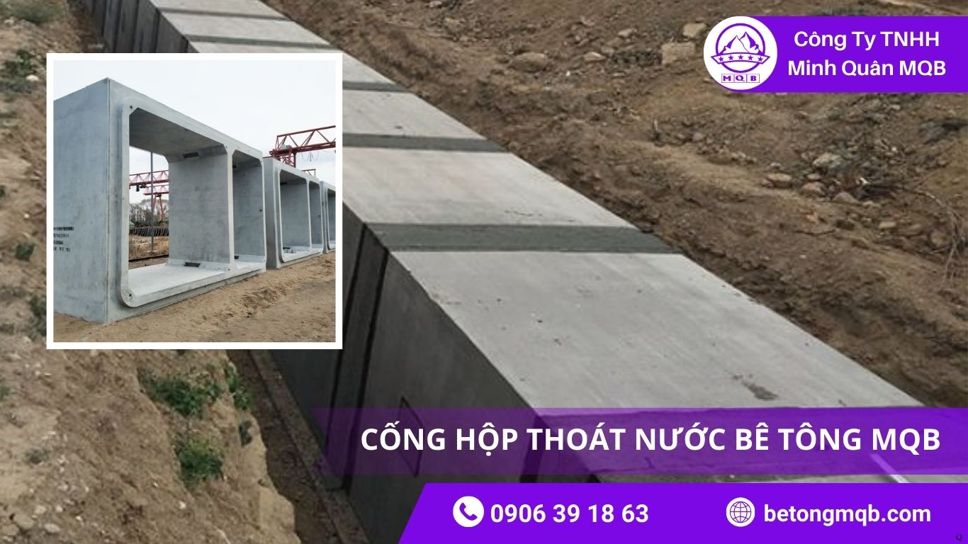 Cống hộp ven biển MQB tiêu chuẩn