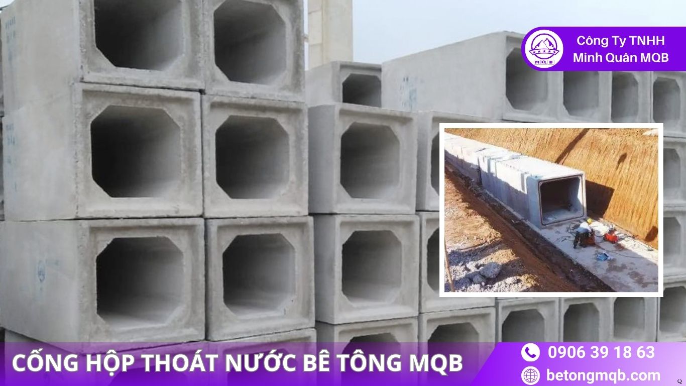 Xu hướng sử dụng cống hộp MQB mùa lũ thực tế