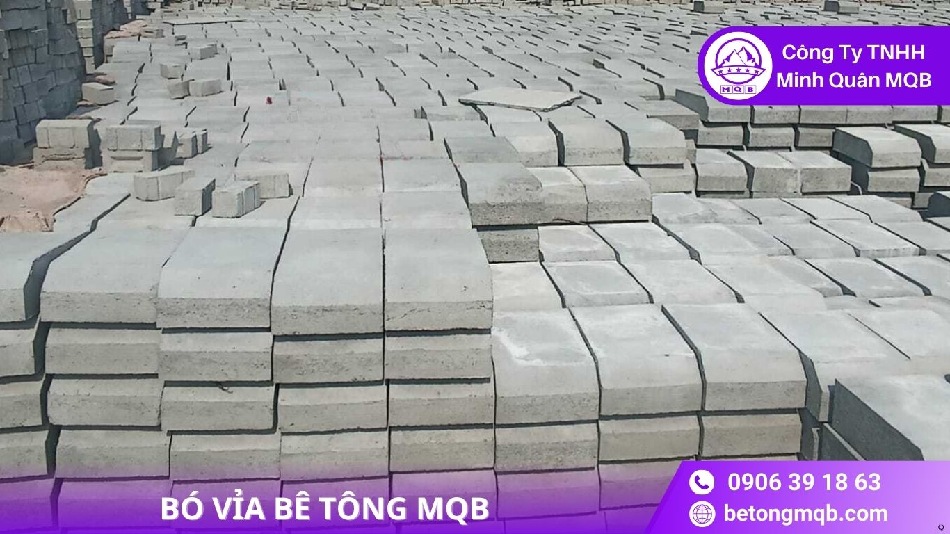 Bó Vỉa Xanh Bê Tông – Xu Hướng Đô Thị 2026 | Bê Tông MQB 4 Bó Vỉa Xanh Bê Tông – Xu Hướng Đô Thị MQB